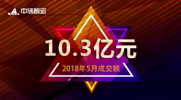 中儲智運2018年5月成交金額